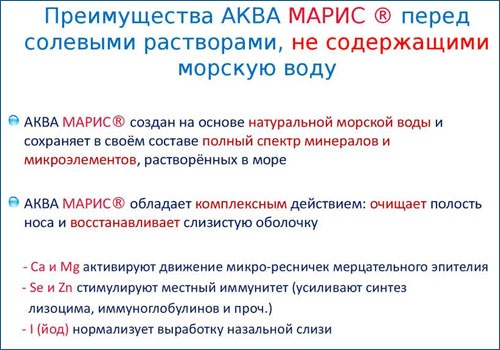 Аквамарис для новорожденных. Инструкция по применению, состав капли, спрей