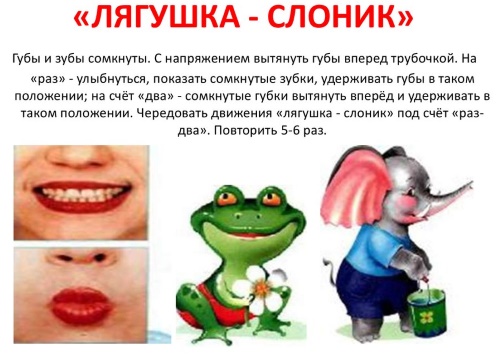 Артикуляционная гимнастика для детей 3-4-5-6 лет в детском саду