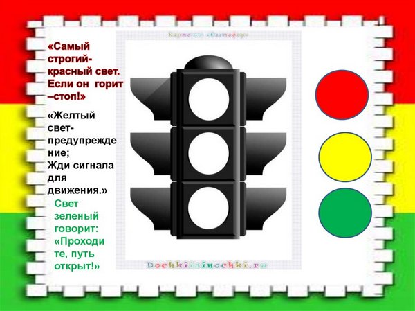 Дидактические игры по ПДД в средней группе. Картотека, цели по ФГОС