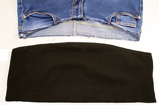 Джинсы для беременных с резинкой под живот своими руками. Выкройка