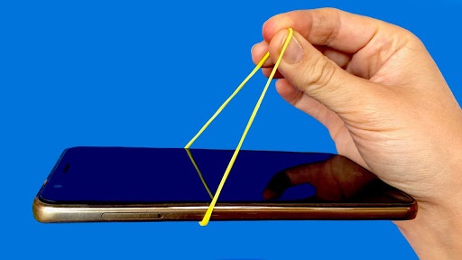 Фокусы с резинкой на пальцах. Обучение