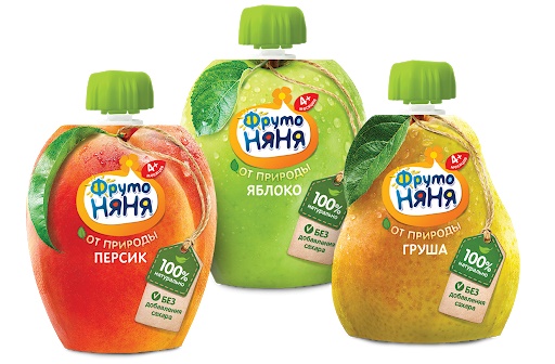 ФрутоНяня пюре в мягкой упаковке. Ассортимент, отзывы