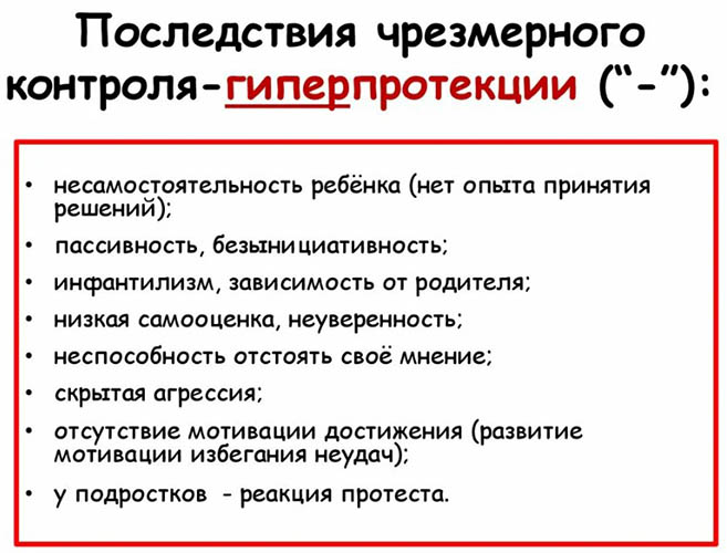 Гиперпротекция в психологии, воспитании детей. Что это потворствующая, доминирующая