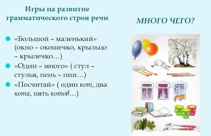 Грамматический строй речи. Что это в логопедии, подготовительной, средней, старшей группе дошкольников