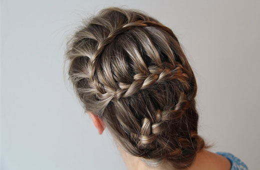 Необычные прически для девочек на длинные, средние волосы