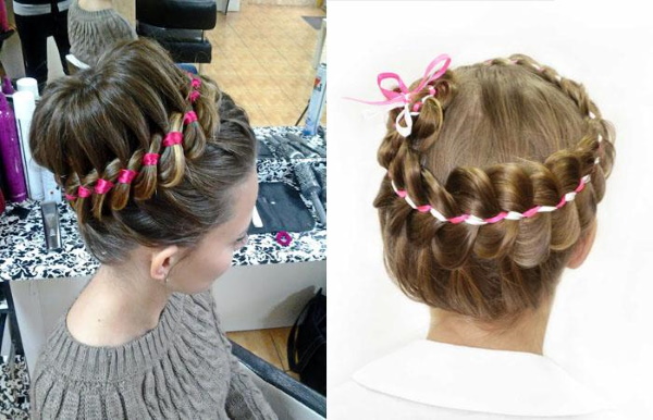 Как заплести корзинку из волос ребенку. Инструкции с фото для начинающих