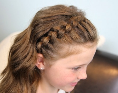 коса ободок