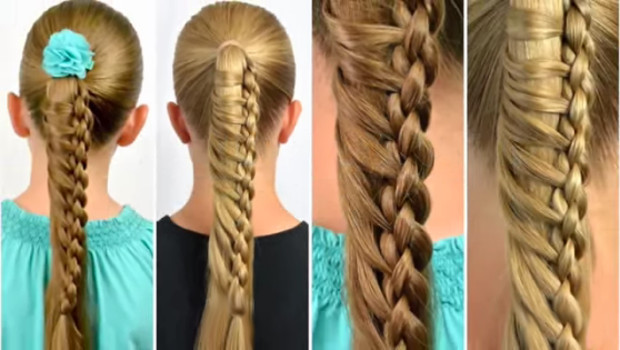 коса лесенка