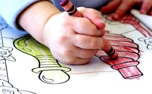 Картинки Москвы для детей. Черно-белые раскраски для дошкольников, маленькие Кремля, театры, достопримечательности, символы с названиями