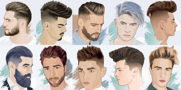 Классные прически для парней. Фото современные и модные прически