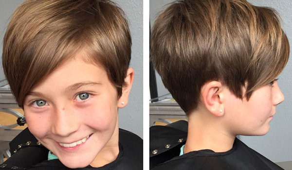 Короткие стрижки для девочек 12 лет. Фото модные и стильные