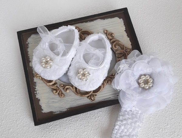 Крестильный набор для крещения девочки. Что входит