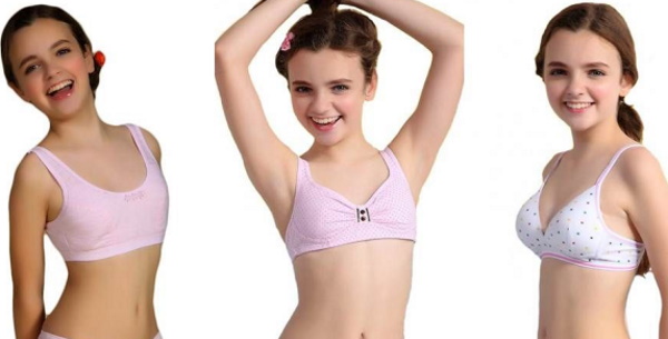 Лифчики для девочек 12-14 лет. Фото, размеры, как выбрать