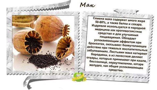 Мак при грудном вскармливании можно ли?