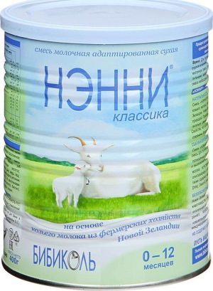 Нэнни смесь для новорожденных на козьем молоке 1-2-3 с пребиотиками, Классика, Гипоаллергенная. Состав, цена