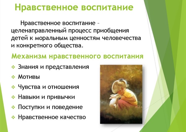 Нравственное воспитание детей дошкольного возраста. Задачи, методика