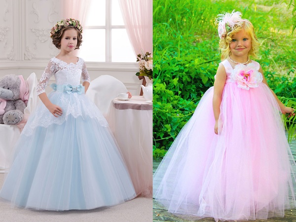 Платья для девочек нарядные, красивые, праздничные, пышные, на выпускной. Как связать платье самостоятельно спицами