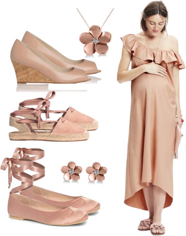 Праздничные платья для беременных: вечерние, свадебные. Фасоны, цвета