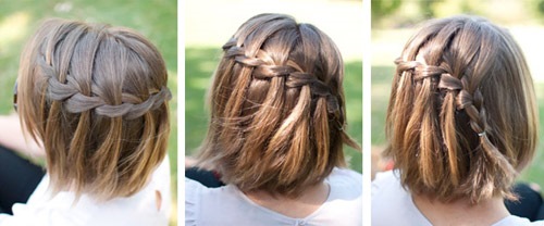 Красивые прически для девочек на короткие волосы на каждый день, в школу. Инструкции выполнения