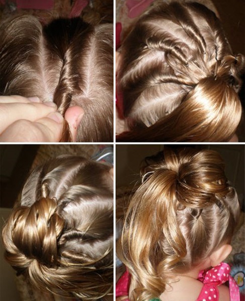 Красивые прически для девочки. Фото, как сделать пошагово на длинные и средние волосы