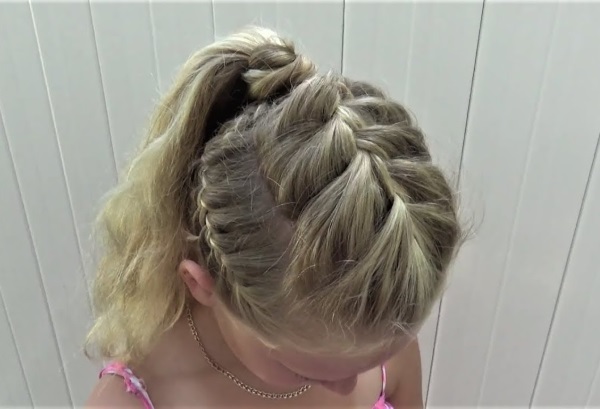 Красивые прически для девочки. Фото, как сделать пошагово на длинные и средние волосы