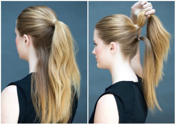Прически с хвостом на длинные волосы для девочек. Фото, как сделать своими руками