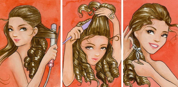 Прически с хвостом на длинные волосы для девочек. Фото, как сделать своими руками