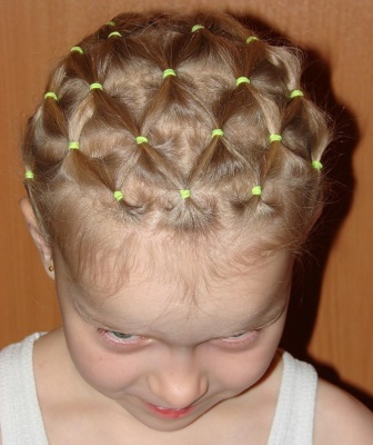 Прически с резиночками для девочек детские на длинные, средние волосы. Фото, видео, как сделать в домашних условиях