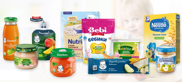 Прикорм с 3 месяцев при искусственном вскармливании. Таблица