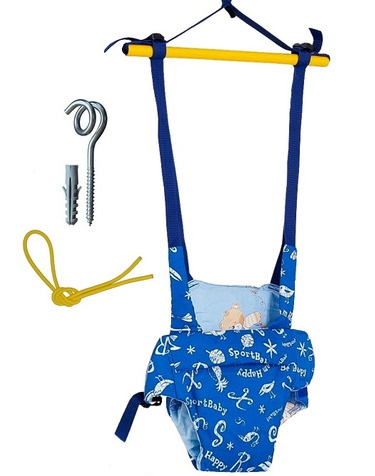 Прыгунки для детей от 4-6 месяцев. С какого возраста использовать резиновые, надувной, польза