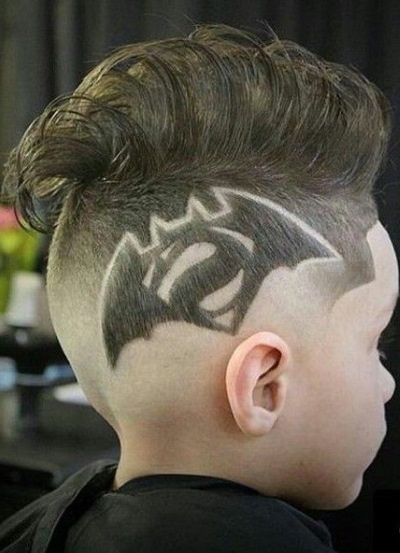 Рисунки, выбритые машинкой на голове. Фото, идеи для мальчиков, как сделать