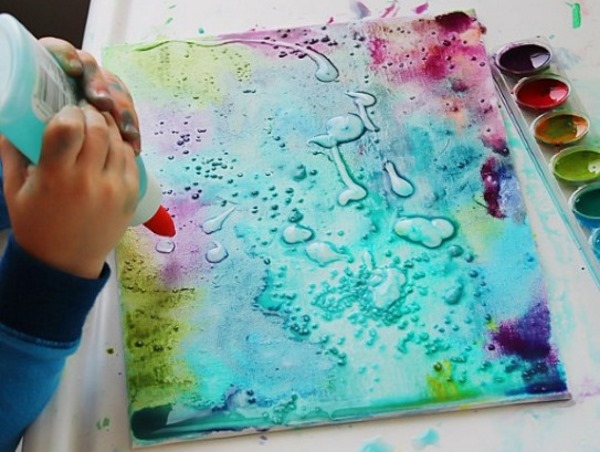 Рисунок "Черное море и его берега". Мастер класс для детей