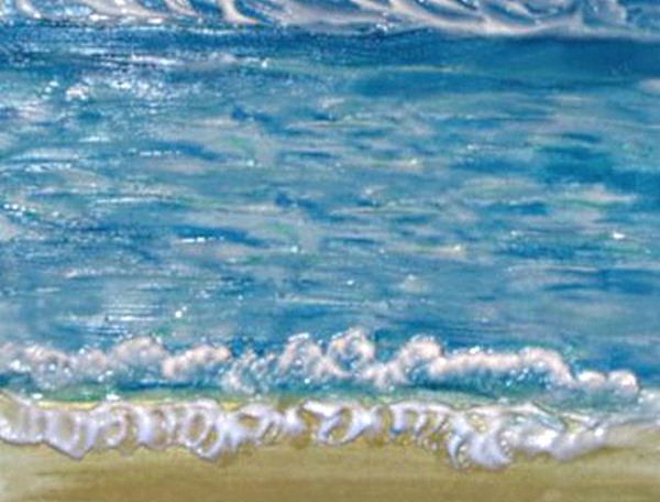 Рисунок "Черное море и его берега". Мастер класс для детей