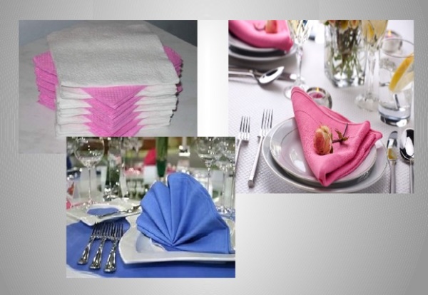 Сервировка стола к обеду. Схема, фото