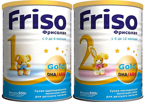 Смесь Фрисо для новорожденных гипоаллергенная от коликов, запоров
