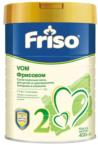 Смесь Фрисо для новорожденных гипоаллергенная от коликов, запоров