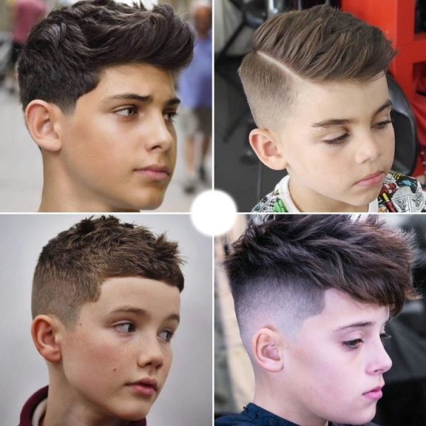 Стрижка Андеркат для мальчиков пошагово. Фото, схема