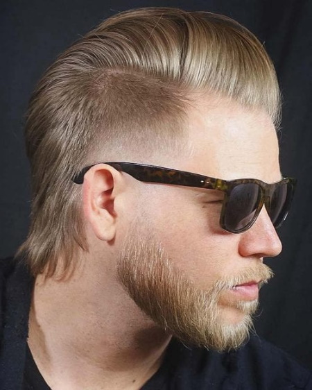 Маллет мужская стрижка для мальчиков. Фото 2023