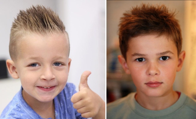 Стрижка Теннис для мальчика 6-12 лет. Фото