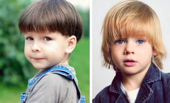 Стрижка Теннис для мальчика 6-12 лет. Фото