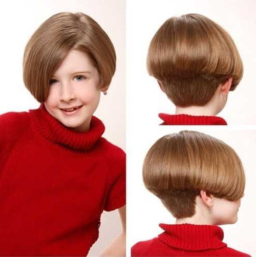 Стрижки для девочек 5 лет на короткие и длинные волосы. Фото