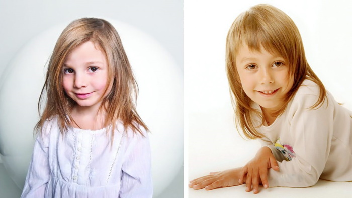 Стрижки для девочек 5 лет на короткие и длинные волосы. Фото