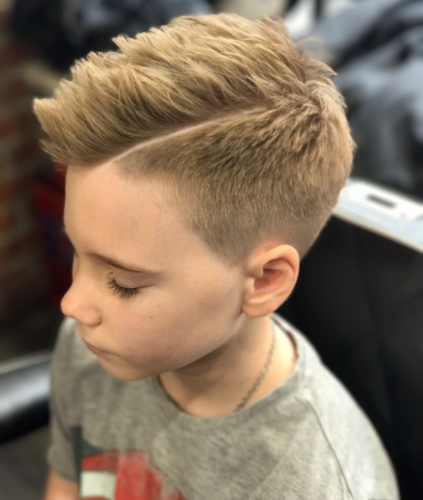 Стрижки для мальчиков 6-7-8 лет. Фото