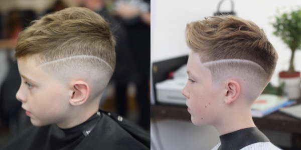Стрижки для мальчиков 6-7-8 лет. Фото