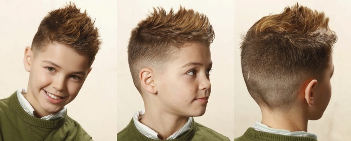 Стрижка Андеркат для мальчиков пошагово. Фото, схема