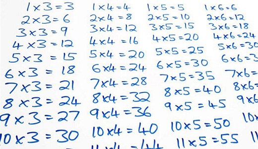Таблица умножения: игра, чтобы быстро выучить, легко за 5 минут на 2, 3, 4, 5, 6, 7, 8, 9. Тренажер ребенку 2-3 класс, карточки