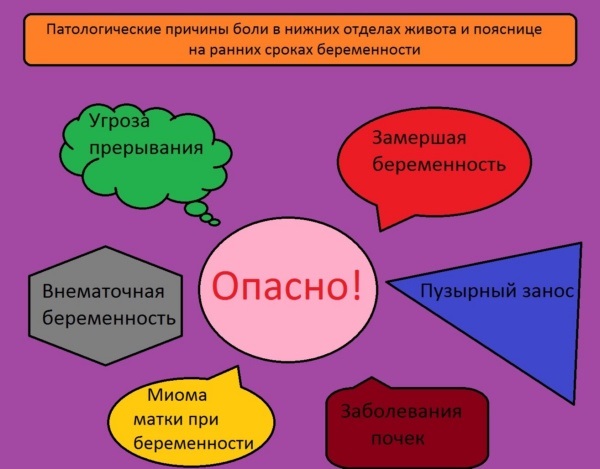 Тянет живот на ранних сроках беременности, до задержки, как при месячных. Что делать?