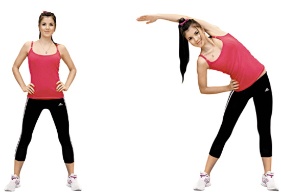 Упражнения на гибкость для школьников 2-6 класса. Названия с описанием