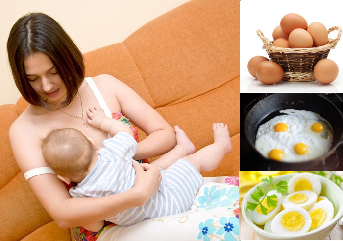 Яйца при грудном вскармливании можно ли?